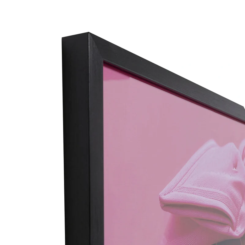LED Framed Picture – Pink Woman (Pink Tones)