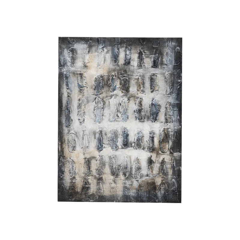 Shadows Canvas Picture – Grey