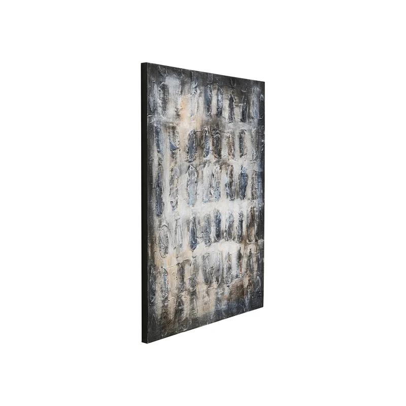 Shadows Canvas Picture – Grey