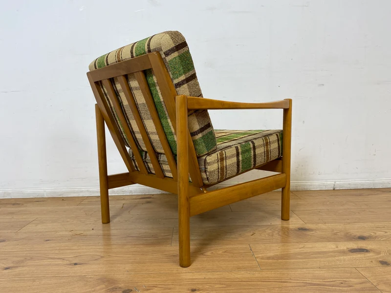 WMK I Seltener und sehr gut erhaltener Mid-Century Designersessel von Walter Knoll