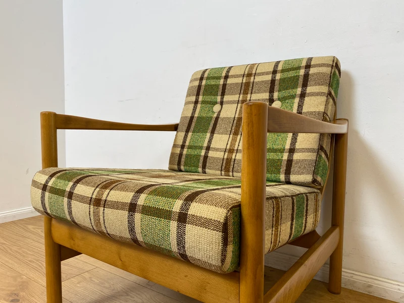 WMK I Seltener und sehr gut erhaltener Mid-Century Designersessel von Walter Knoll