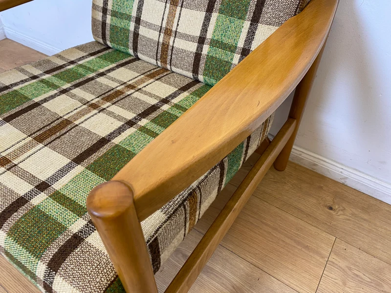WMK I Seltener und sehr gut erhaltener Mid-Century Designersessel von Walter Knoll