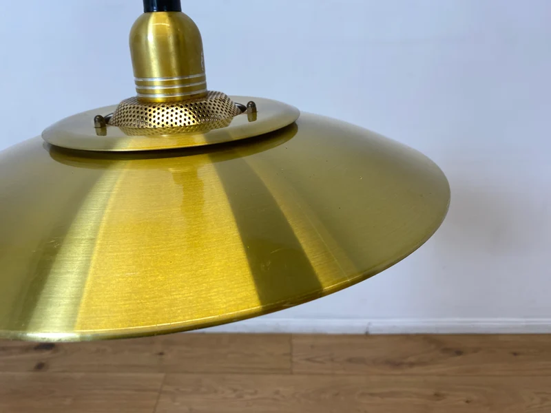 WMK I Stilvolle höhenverstellbare skandinavische Space Age Designer Pendelleuchte von Kurt Wiborg für Jeka