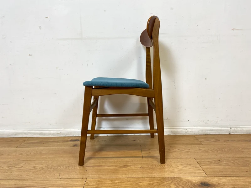 I IKEA war mal stilvoll & hochwertig I 4er Set 60er Jahre Ikea Atlas Stühle aus Teakholz I Esszimmerstühle Holzstühle Küchenstühle Chairs Skandinavisch Mid-Century Vintage I