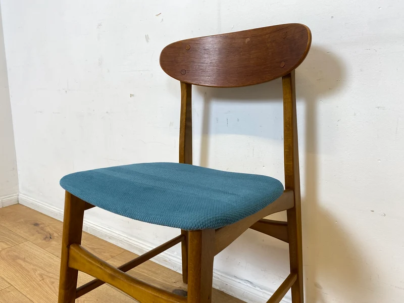 I IKEA war mal stilvoll & hochwertig I 4er Set 60er Jahre Ikea Atlas Stühle aus Teakholz I Esszimmerstühle Holzstühle Küchenstühle Chairs Skandinavisch Mid-Century Vintage I