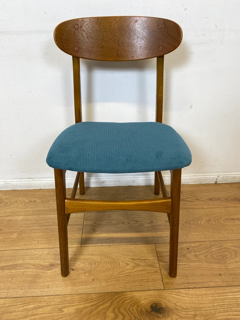 I IKEA war mal stilvoll & hochwertig I 4er Set 60er Jahre Ikea Atlas Stühle aus Teakholz I Esszimmerstühle Holzstühle Küchenstühle Chairs Skandinavisch Mid-Century Vintage I