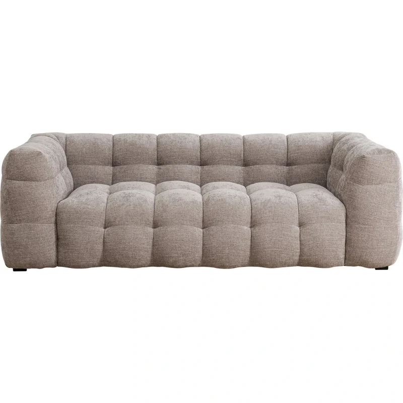 Salamanca 3-Seater Sofa – Grey (240 cm)