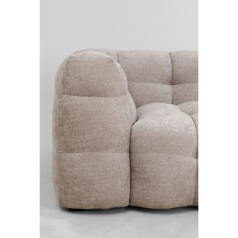 Salamanca 3-Seater Sofa – Grey (240 cm)