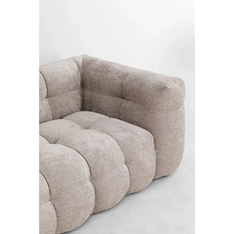 Salamanca 3-Seater Sofa – Grey (240 cm)