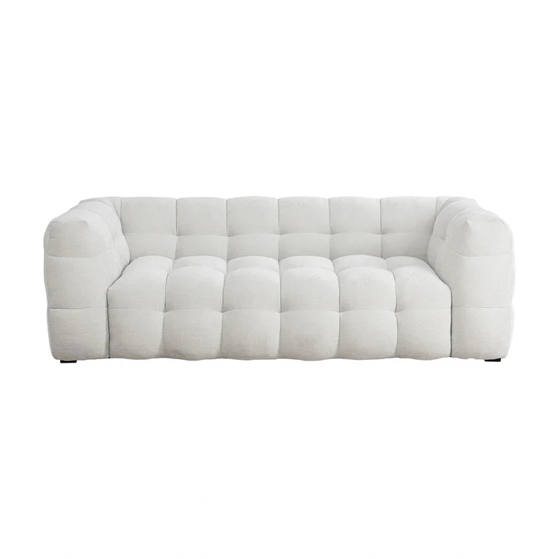 Salamanca 3-Seater Sofa – Crème (240 cm)