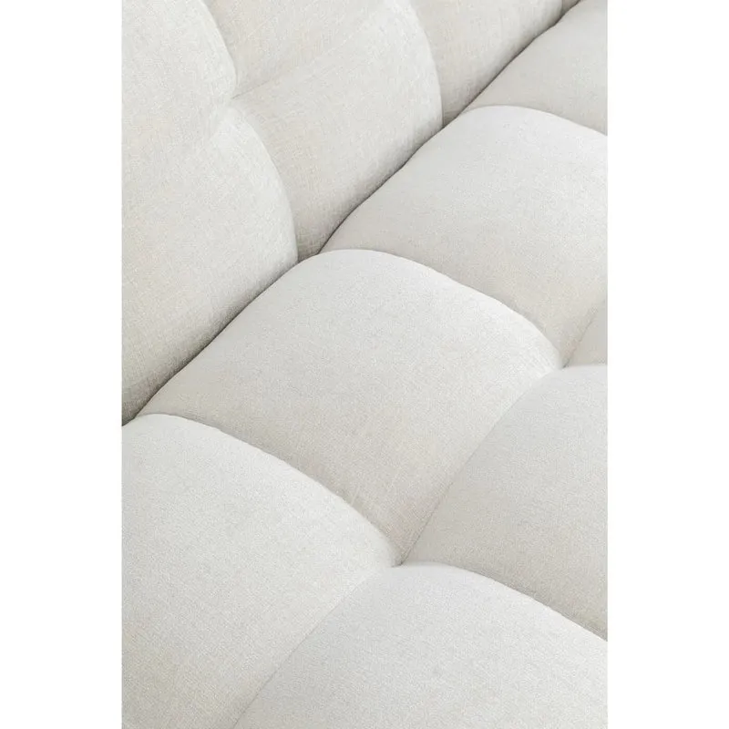 Salamanca 3-Seater Sofa – Crème (240 cm)
