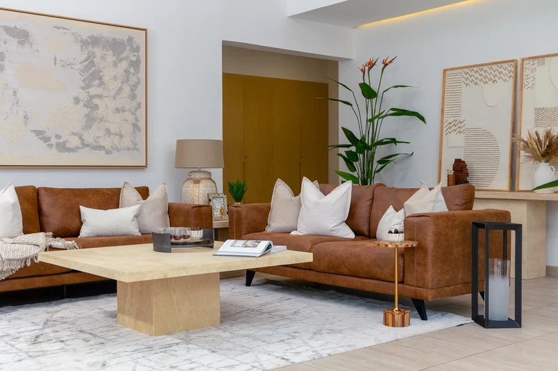 Praia 2.5-Seater Sofa – Brown
