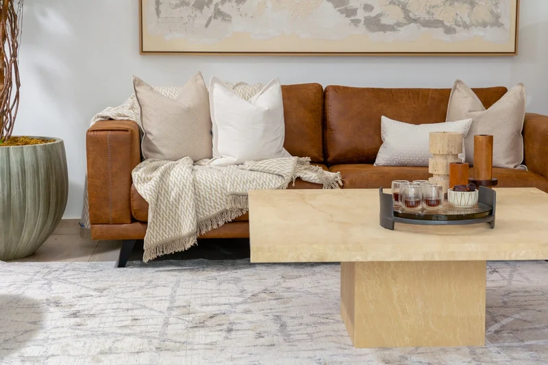 Praia 2.5-Seater Sofa – Brown