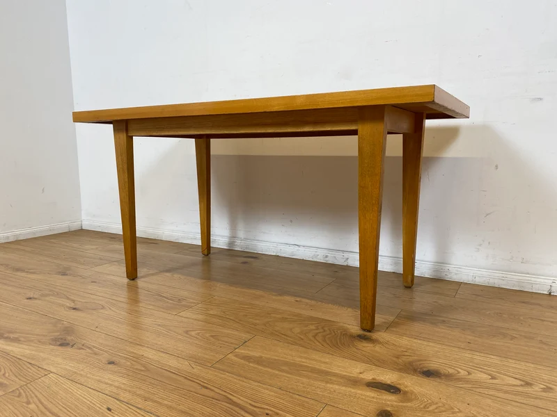 WMK I Stilvoller heller 60er Jahre Designer Couchtisch I Modell 602 von Franz Ehrlich für VEB Hellerau