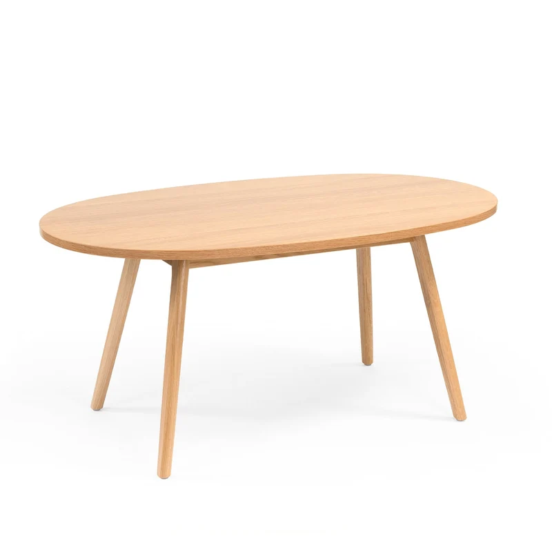 Pan Couchtisch 125x70, mit ovaler Platte