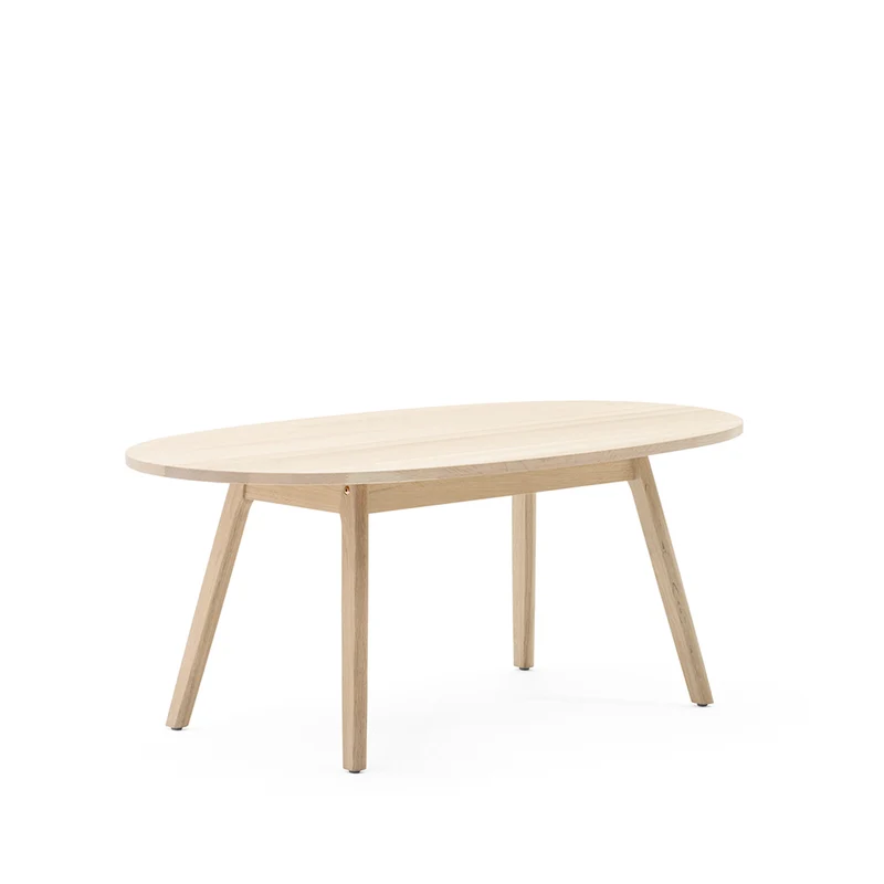 Pan Couchtisch 125x70, mit ovaler Platte