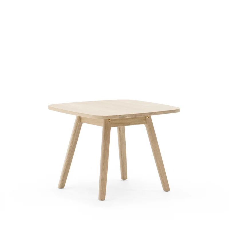 Pan Couchtisch 65x65, mit abgerundeten Ecken