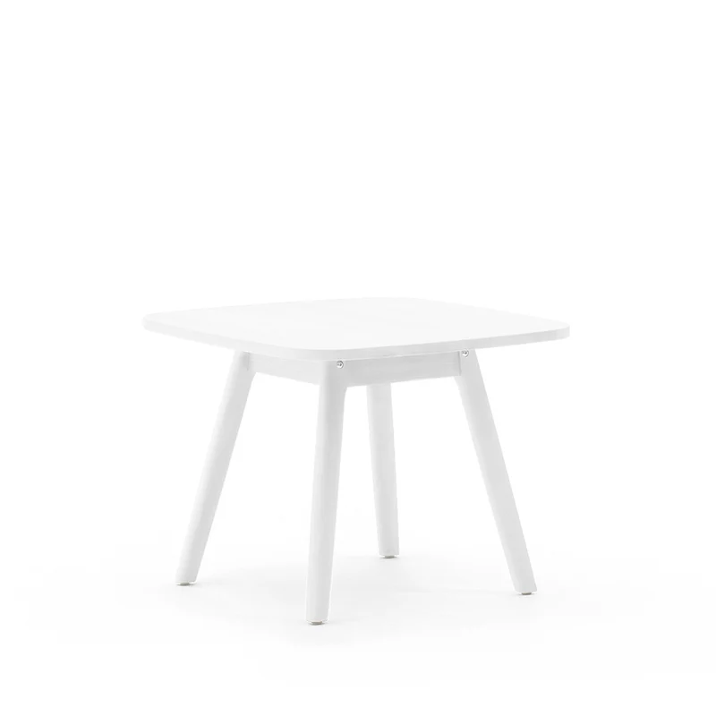 Pan Couchtisch 65x65, mit abgerundeten Ecken
