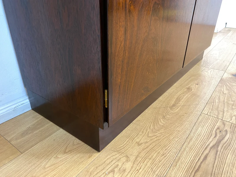 WMK I Stilvoller skandinavischer Mid-Century Designer Schreibschrank by Omann Junior in Palisander