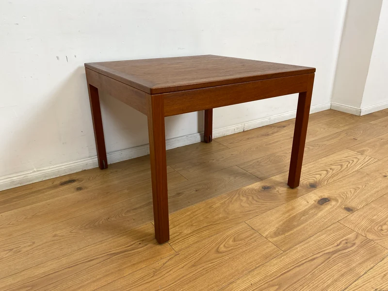 WMK I Stilvoller skandinavischer Mid-Century 2-in-1 Designer Couchtisch von Borge Mogensen für Fredericia Stolefabrik aus Teakholz