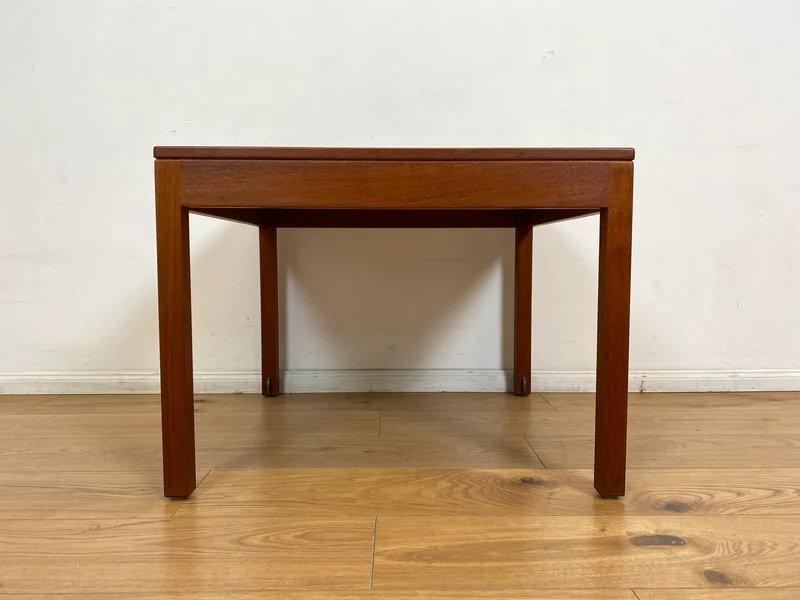 WMK I Stilvoller skandinavischer Mid-Century 2-in-1 Designer Couchtisch von Borge Mogensen für Fredericia Stolefabrik aus Teakholz