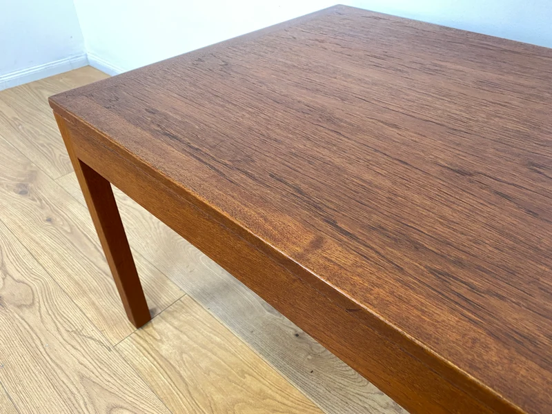 WMK I Stilvoller skandinavischer Mid-Century 2-in-1 Designer Couchtisch von Borge Mogensen für Fredericia Stolefabrik aus Teakholz