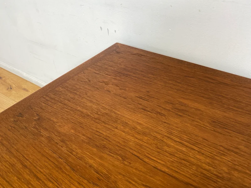 WMK I Stilvoller skandinavischer Mid-Century 2-in-1 Designer Couchtisch von Borge Mogensen für Fredericia Stolefabrik aus Teakholz