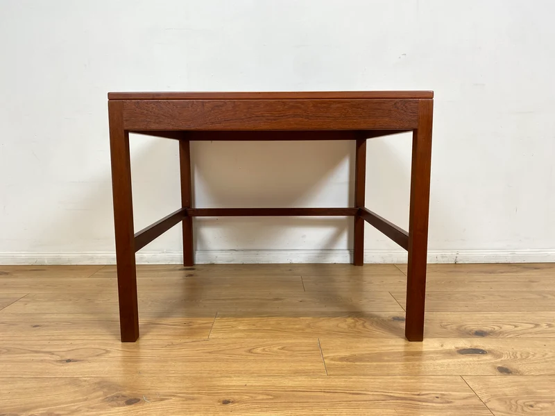 WMK I Stilvoller skandinavischer Mid-Century 2-in-1 Designer Couchtisch von Borge Mogensen für Fredericia Stolefabrik aus Teakholz