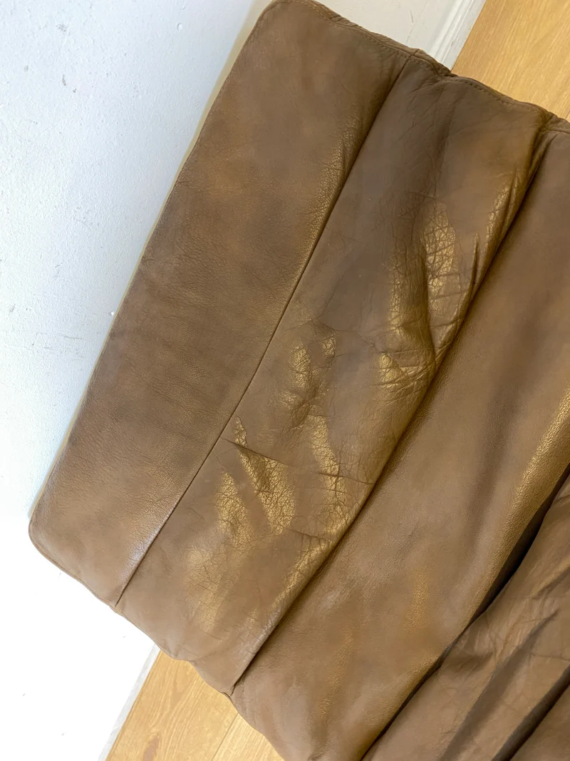 Seltener skandinavischer Designer Sessel I Focus Sling von Bramin Møbler I mit Echtleder Bezug