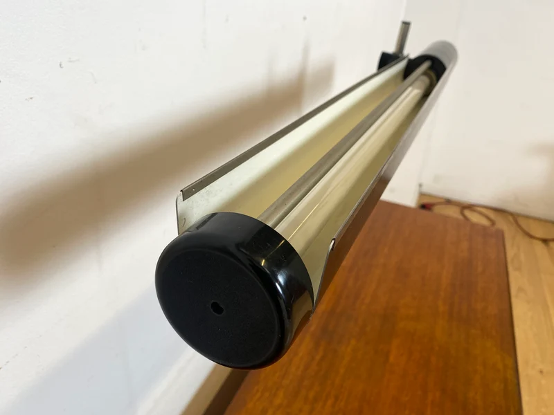 Sehr rare verstellbare Mid-Century Schwanenhals Tischleuchte von VEB NARVA I Lampe Leuchte Architektenlampe Schreibtischlampe Arbeitsleuchte Vintage Retro Werkstatt Ostalgie Industrie Design I