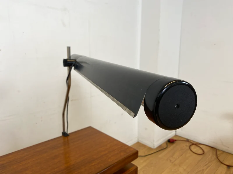 Sehr rare verstellbare Mid-Century Schwanenhals Tischleuchte von VEB NARVA I Lampe Leuchte Architektenlampe Schreibtischlampe Arbeitsleuchte Vintage Retro Werkstatt Ostalgie Industrie Design I