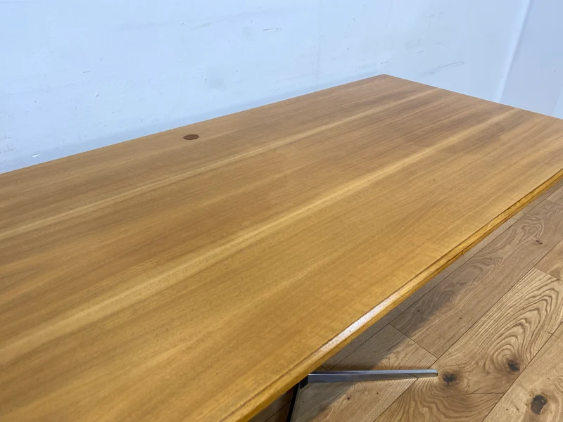 WMK I Stilvoller höhenverstellbarer 70er Jahre Designer Tisch von Wilhelm Renz