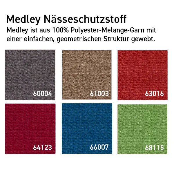 MODUS BARIATRIC - Stapelstuhl mit Armlehnen, gepolstert