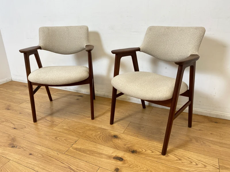 WMK I 1/2 Stilvoller skandinavischer Mid-Century Designer Stuhl I Erik Kirkegaard für Glostrup