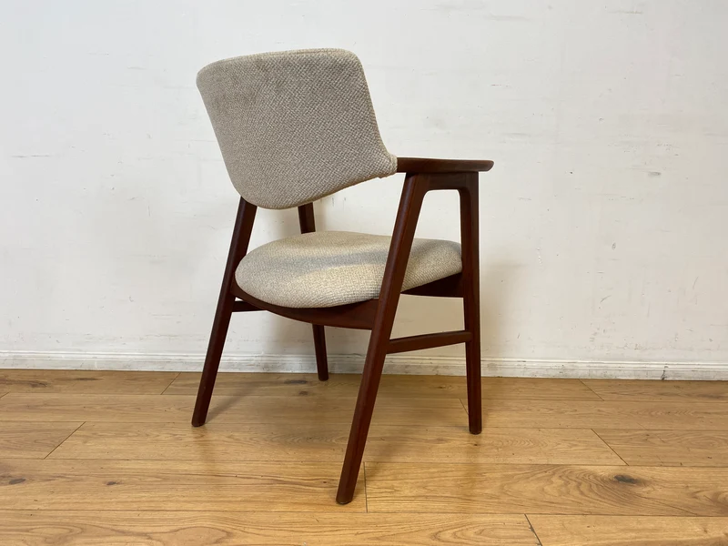 WMK I 1/2 Stilvoller skandinavischer Mid-Century Designer Stuhl I Erik Kirkegaard für Glostrup
