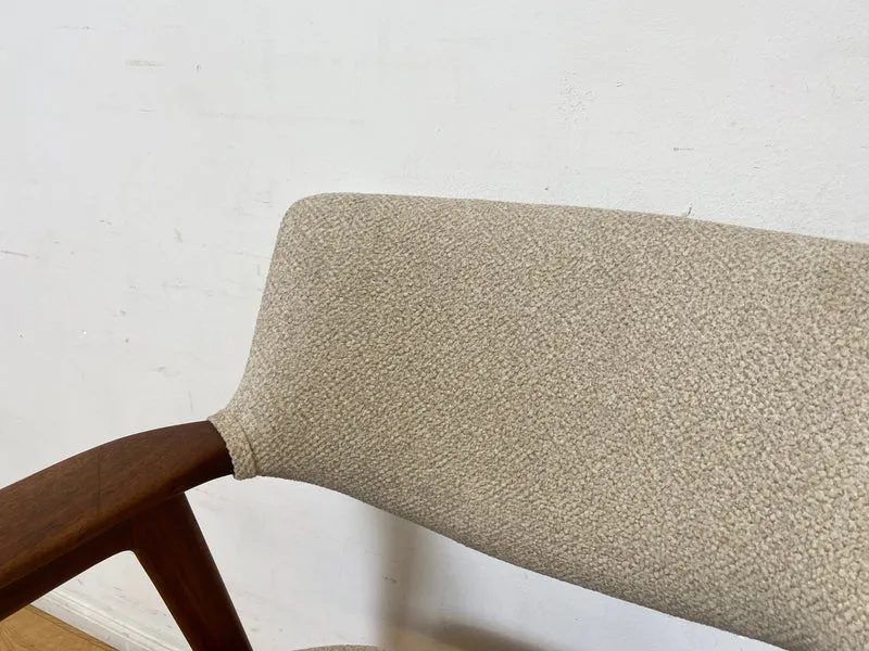 WMK I 1/2 Stilvoller skandinavischer Mid-Century Designer Stuhl I Erik Kirkegaard für Glostrup