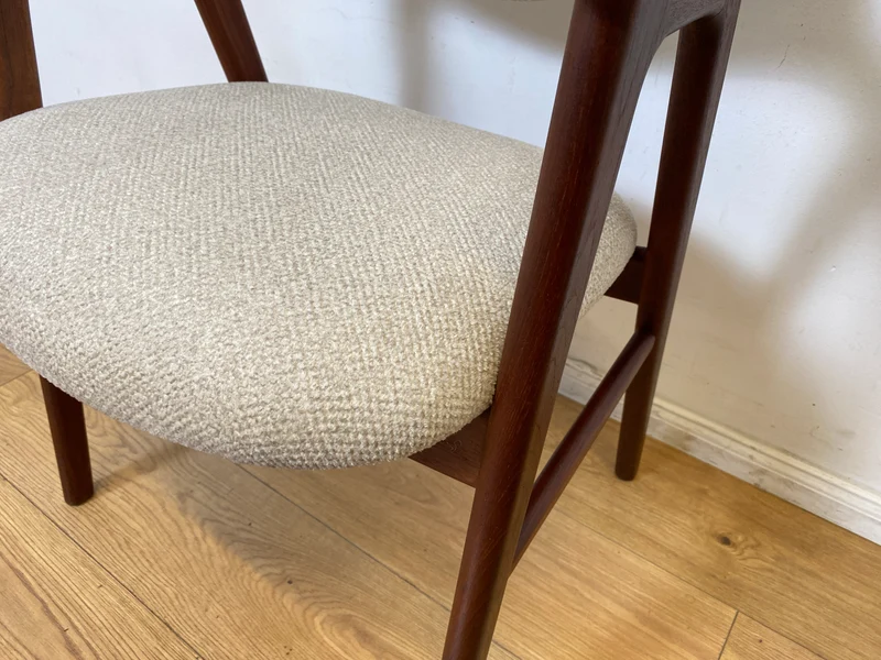 WMK I 1/2 Stilvoller skandinavischer Mid-Century Designer Stuhl I Erik Kirkegaard für Glostrup