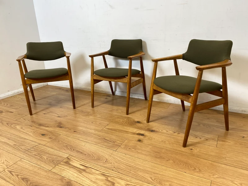 WMK I 1/3 Stilvoller skandinavischer Mid-Century Designer Stuhl I Erik Kirkegaard für Glostrup