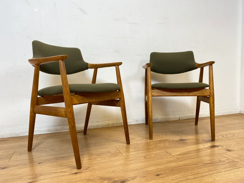 WMK I 1/3 Stilvoller skandinavischer Mid-Century Designer Stuhl I Erik Kirkegaard für Glostrup