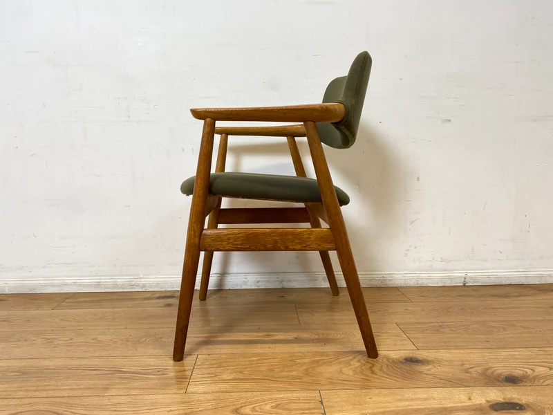 WMK I 1/3 Stilvoller skandinavischer Mid-Century Designer Stuhl I Erik Kirkegaard für Glostrup