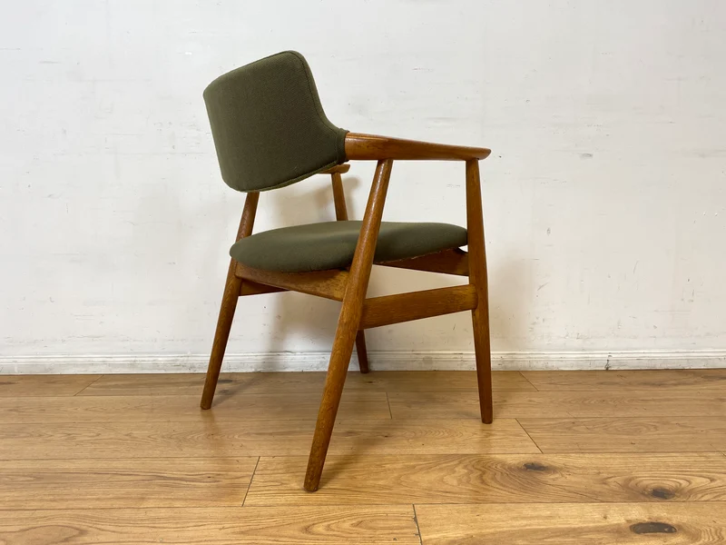 WMK I 1/3 Stilvoller skandinavischer Mid-Century Designer Stuhl I Erik Kirkegaard für Glostrup