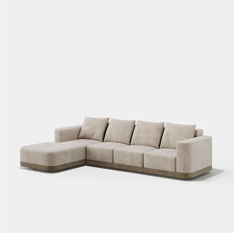 Evanyrouse Rocco 3-Sitzer Sofa + Chaiselongue links