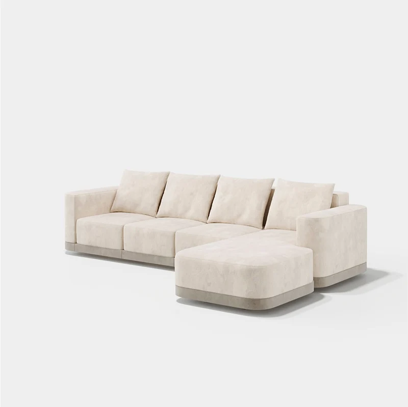 Evanyrouse Rocco 3-Sitzer Sofa + Chaiselongue rechts