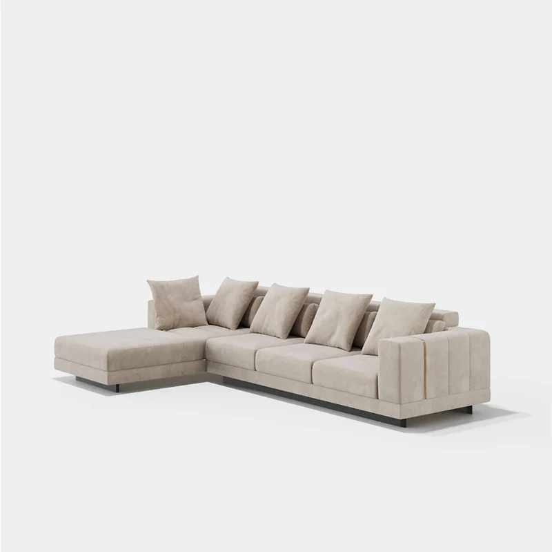 Evanyrouse Vercelli 3-Sitzer Sofa + Chaiselongue links