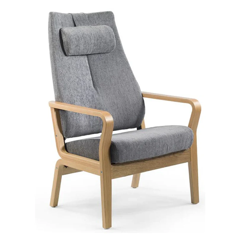 Salonsessel DUUN, Foyersessel, Fernsehsessel, belastbar bis 250kg, Relaxsessel, Norwegen
