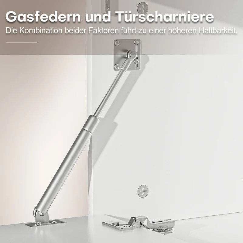 Yorbay Wand-TV-Schrank mit 2 Türen 100 cm