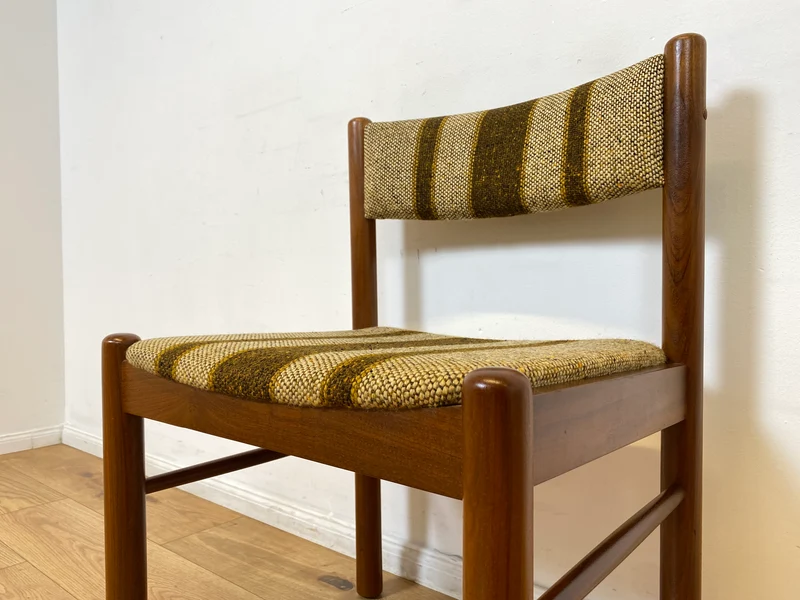 WMK I Set aus 6 stilvollen skandinavischen Mid-Century Designer Stühlen von Farstrup