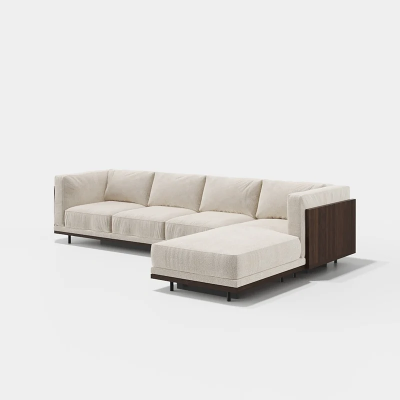Evanyrouse Senza 3-Sitzer Sofa mit Chaiselongue rechts