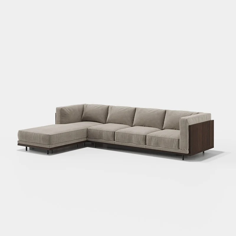 Evanyrouse Senza 3-Sitzer Sofa mit Chaiselongue links