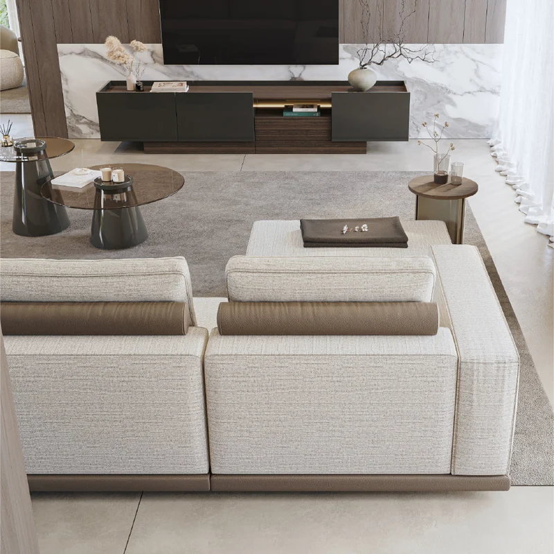 Evanyrouse Vollmer 3-Sitzer Sofa mit Chaiselongue links